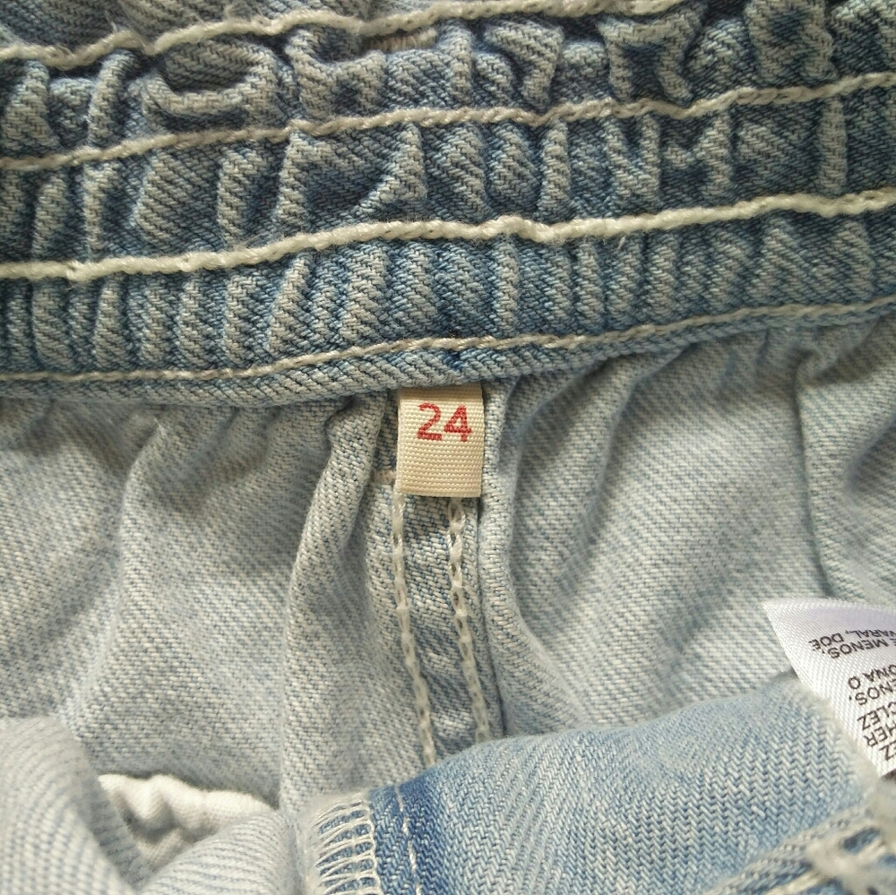-NWT- Levi's High Waisted A Line Shorts 24 - Picture 10 of 14